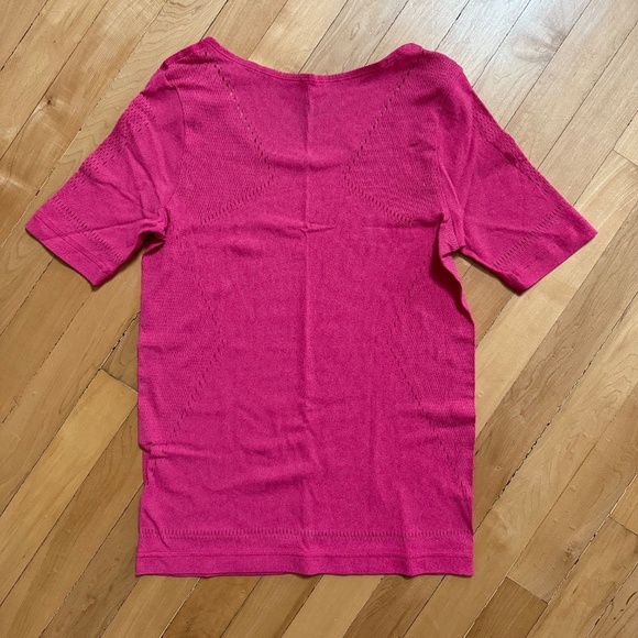 EUC Pink Puma Athletic Short Sleeve Top Size XS - Picture 5 of 5